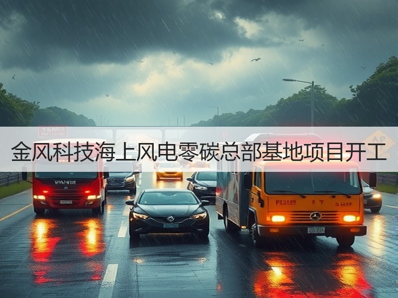 金风科技海上风电零碳总部基地项目开工