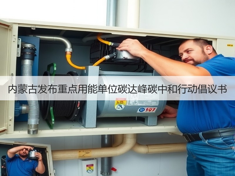 内蒙古发布重点用能单位碳达峰碳中和行动倡议书