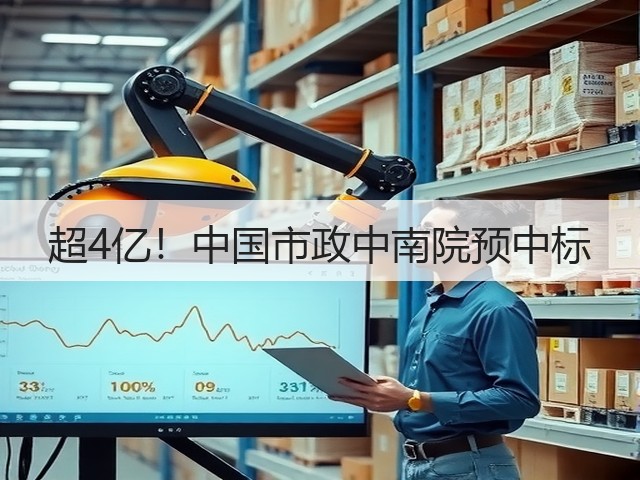 超4亿!中国市政中南院预中标(图1) 超4亿!中国市政中南院预中标(图1)