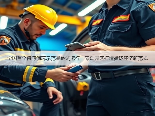 全国首个资源循环示范基地试运行，零碳园区打造循环经济新范式(图3)