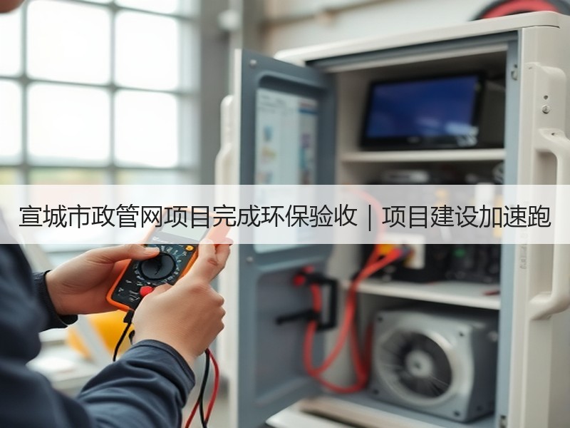 宣城市政管网项目完成环保验收|项目建设加速跑 宣城市政管网项目完成环保验收|项目建设加速跑
