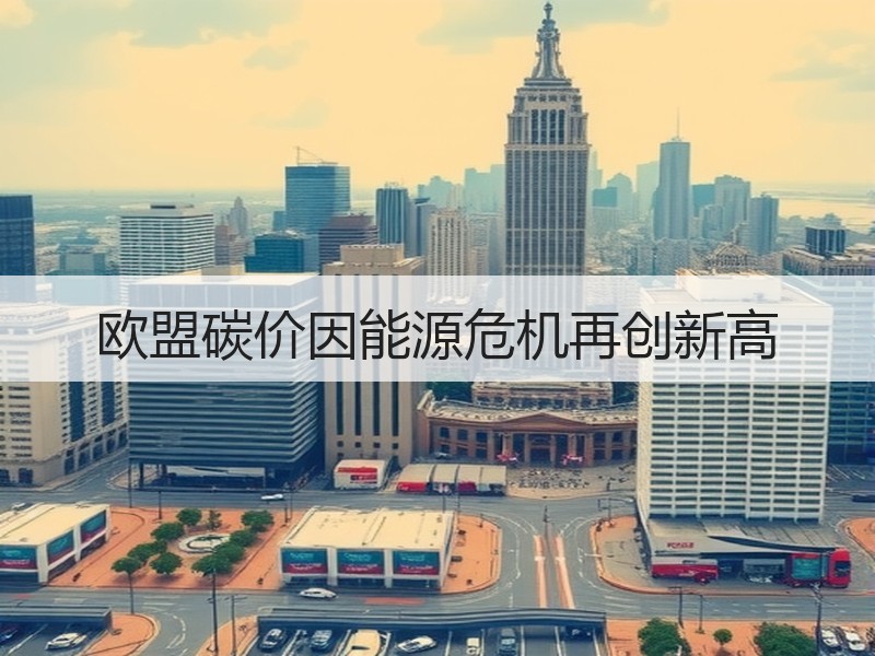 欧盟碳价因能源危机再创新高