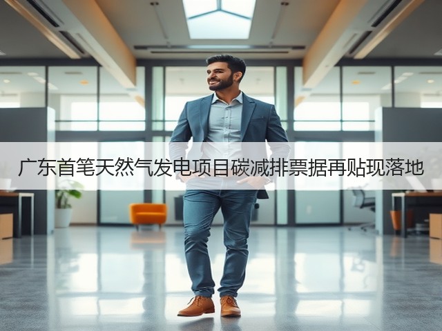 广东首笔天然气发电项目碳减排票据再贴现落地(图1) 广东首笔天然气发电项目碳减排票据再贴现落地(图1)