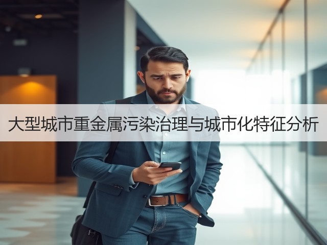 大型城市重金属污染治理与城市化特征分析(图3)