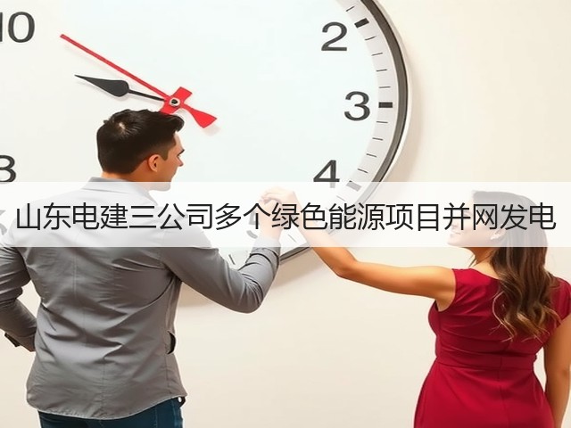山东电建三公司多个绿色能源项目并网发电(图2) 山东电建三公司多个绿色能源项目并网发电(图2)