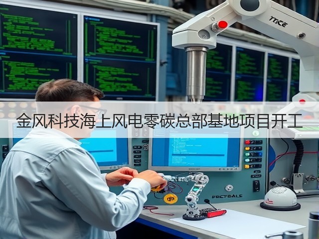 金风科技海上风电零碳总部基地项目开工(图1) 金风科技海上风电零碳总部基地项目开工(图1)