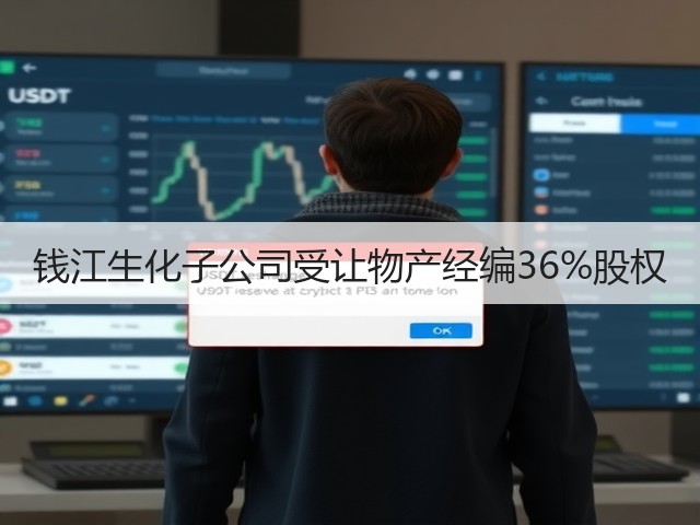 钱江生化子公司受让物产经编36%股权(图2) 钱江生化子公司受让物产经编36%股权(图2)