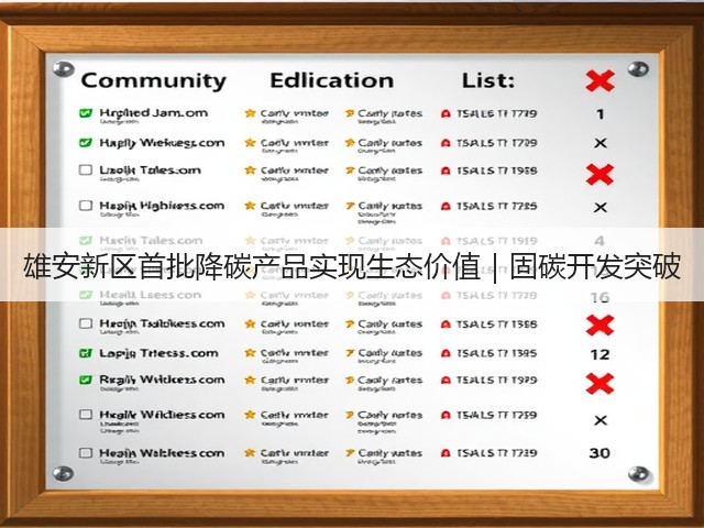 雄安新区首批降碳产品实现生态价值|固碳开发突破(图2) 雄安新区首批降碳产品实现生态价值|固碳开发突破(图2)