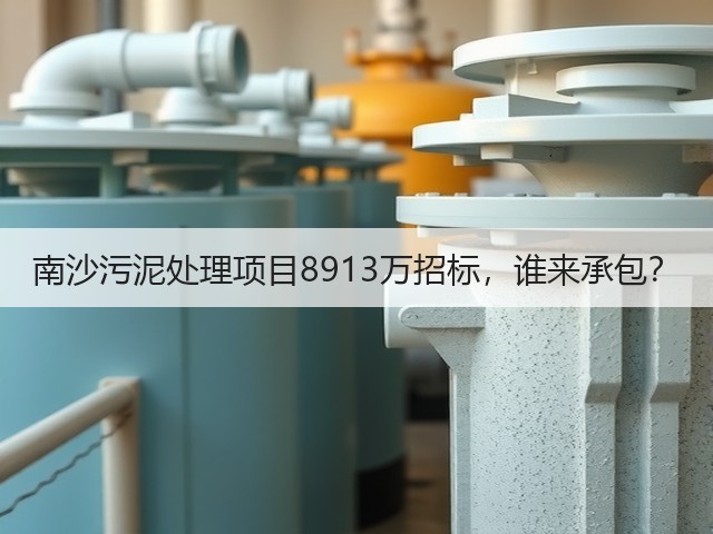 南沙污泥处理项目8913万招标,谁来承包?(图3) 南沙污泥处理项目8913万招标,谁来承包?(图3)