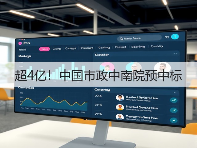 超4亿!中国市政中南院预中标(图3) 超4亿!中国市政中南院预中标(图3)
