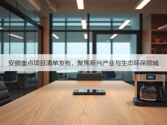 安徽重点项目清单发布,聚焦新兴产业与生态环保领域(图3) 安徽重点项目清单发布,聚焦新兴产业与生态环保领域(图3)