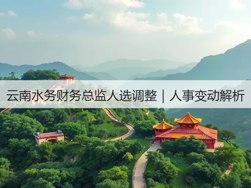 云南水务财务总监人选调整|人事变动解析 云南水务财务总监人选调整|人事变动解析